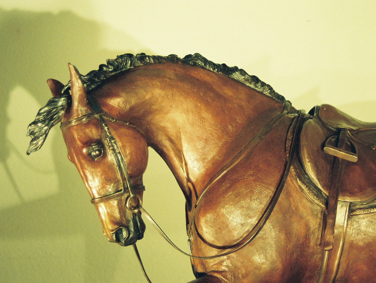 Anticipation Horse bronze statue - Patricia Borum - 4