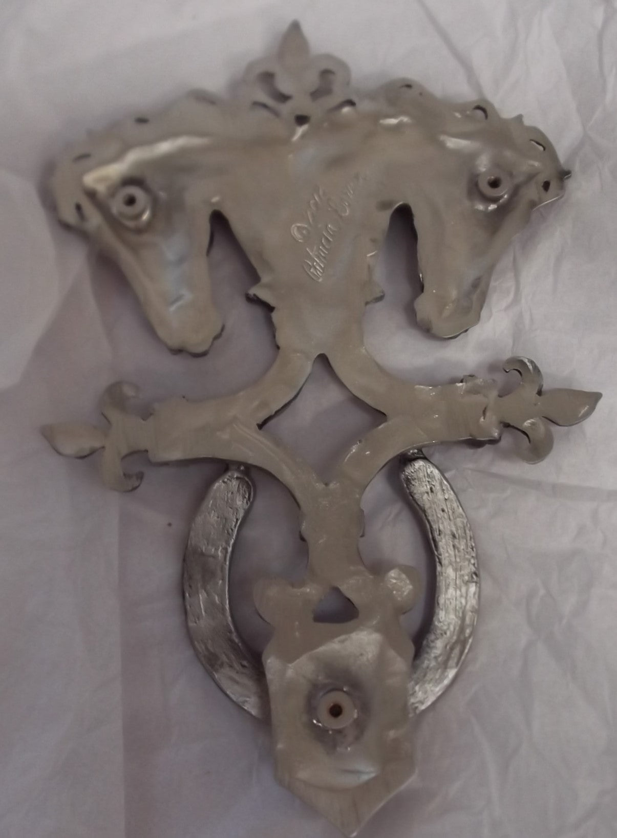 Horse Head Door Knocker/antique brass plated