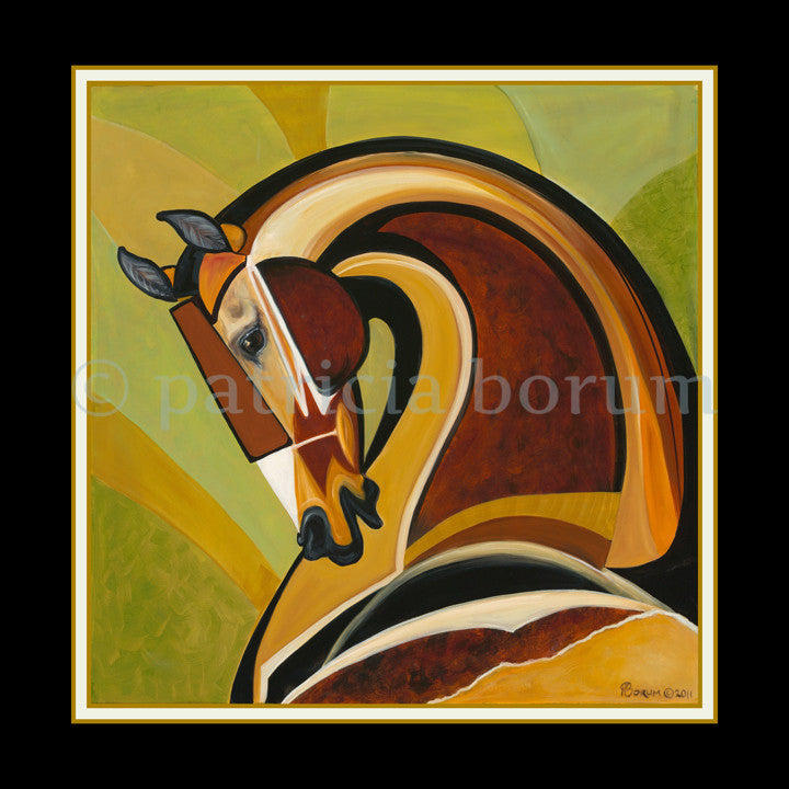 Hennessey Horse Print - Patricia Borum
