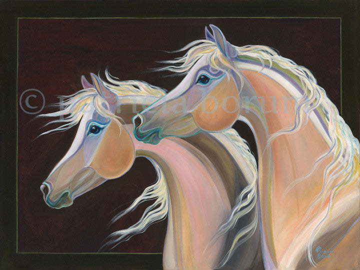 In Your Dreams Horses Print - Patricia Borum