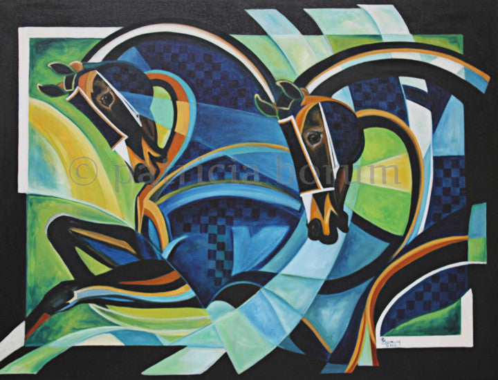 Welcome Horses Print - Patricia Borum